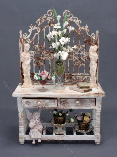 (image for) Miniature Garden Hutch for Dollhouses