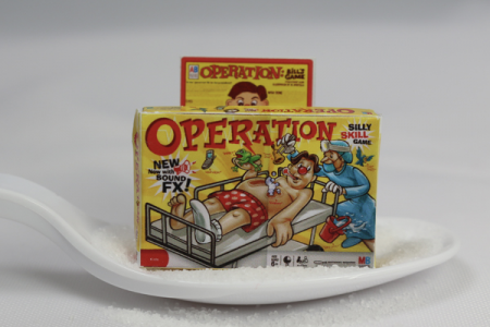 (image for) Miniature 'Operation' Board Game