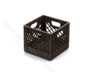 (image for) Miniature Brown Milk Crate for Dollhouses