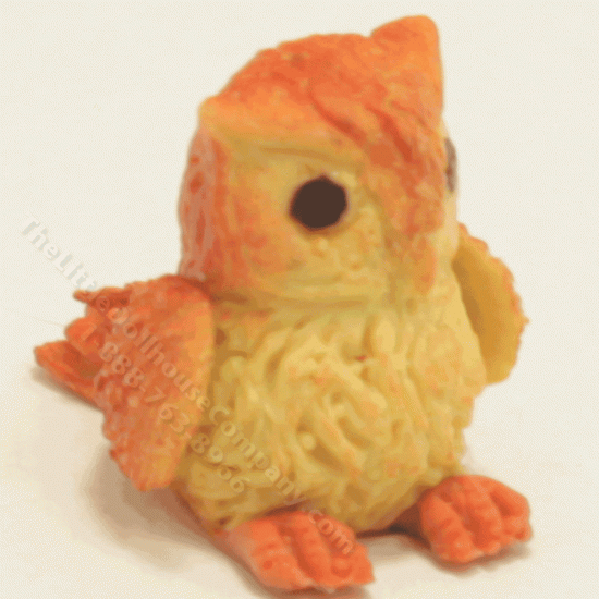 (image for) Miniature Small Brown Owl