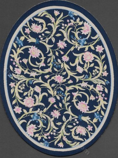 (image for) Oval Woven Rug for your Dollhouse