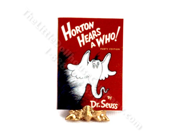 (image for) Miniature 'Horton Hears a Who' by Dr.Seuss