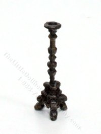 (image for) Miniature Brass Candlestick for Dollhouses