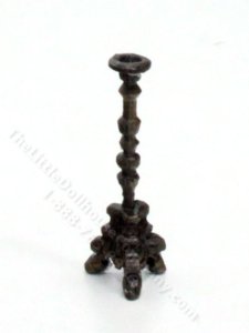 (image for) Miniature Brass Candlestick for Dollhouses