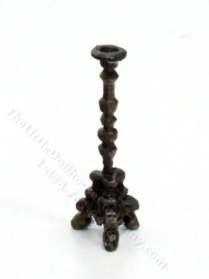 (image for) Miniature Brass Candlestick for Dollhouses
