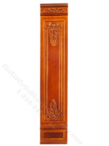 (image for) Miniature 2" Walnut Wall Panel for Dollhouses