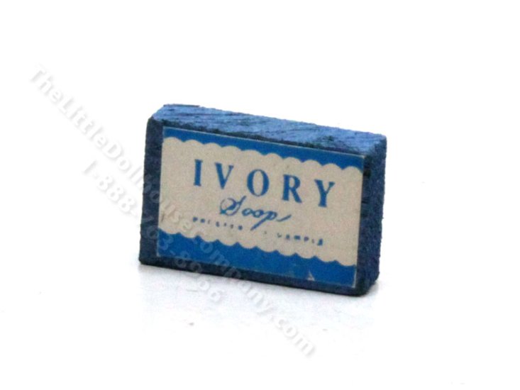 (image for) Miniature Replica Ivory Soap for Dollhouses