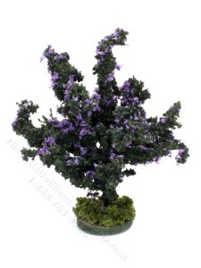 (image for) Miniature Purple Tree for Dollhouses