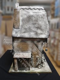 (image for) Assembled "Santa's Workshop" Dollhouse by John Crooke