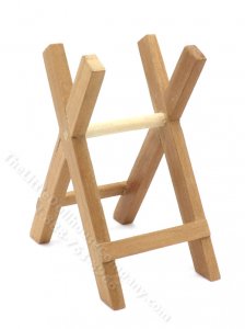 (image for) Miniature Unfinished Tray Stand