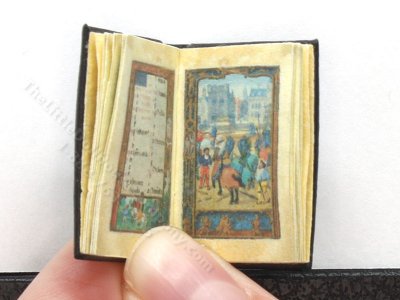 (image for) Miniature Book: 'Book of Hours,"The Golf Book"'