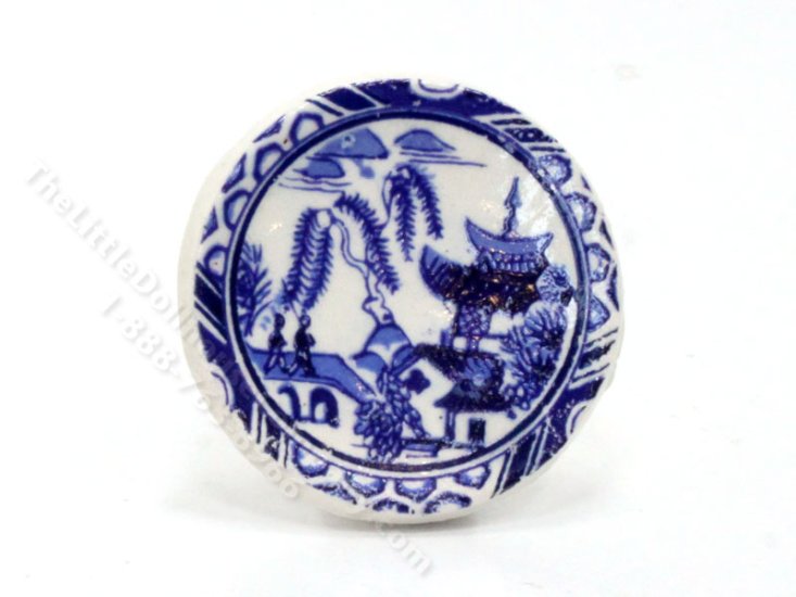 (image for) Vintage Handmade Japanese Plate for Dollhouses