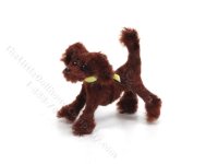 (image for) Miniature Chocolate Poodle By Trace Goldfarb