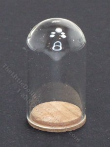 (image for) Miniature Glass Dome for Dollhouses - Large