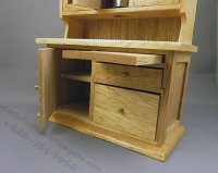 (image for) Dollhouse Miniature Flour Bin Hutch