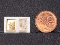 (image for) Miniature Gold Earring Set by Cheryl Warder