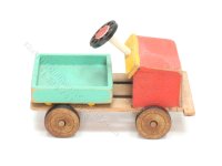 (image for) Miniature Wooden Ride-On Toy Truck by Jane Woodham