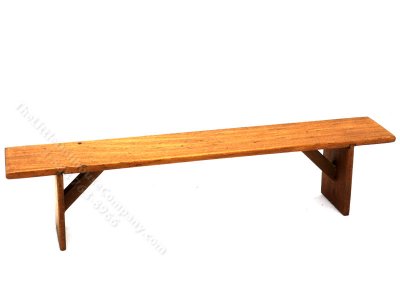 (image for) Miniature Long Farmhouse Bench