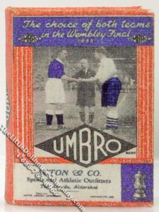 (image for) Miniature Book Umbro Sports & Athletic Outfitters Catalogue
