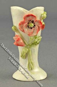 (image for) Miniature Cream Vase by Veronique Cornish for Dollhouses