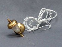 (image for) Dollhouse 1/2 Scale Model Brass Wall Sconce