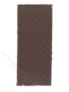 (image for) Miniature Grey Squares Rug for Dollhouses - Large