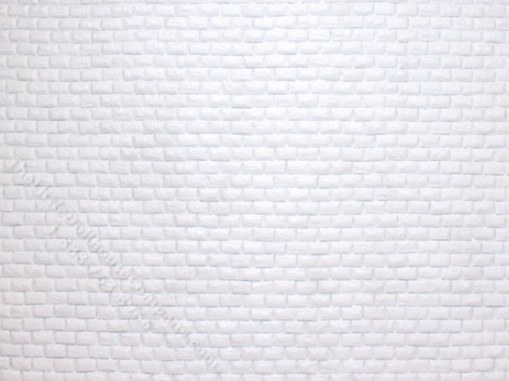 (image for) Stone Block Plastic Veneer for Dollhouses