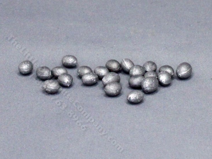 (image for) Miniature Set of 22 Pewter Eggs for Dollhouses