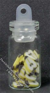 (image for) Miniature Sliced Pears in a Jar for Dollhouses