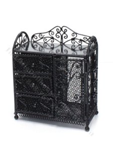 (image for) Miniature Baby Dressing Table, Black