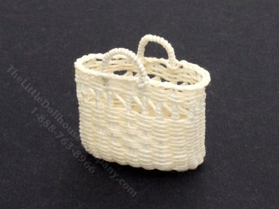 (image for) Miniature Newspaper Basket with Handles by Barb Richmond