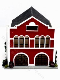 (image for) Miniature 1/144 Scale Fire House