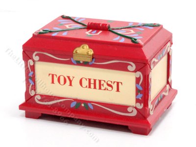 (image for) Miniature Toy Chest for Dollhouses