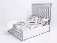 (image for) Miniature Modern Mirrored Bed by Judith Blondell