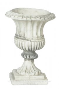 (image for) Miniature Roma Urn for Dollhouses - Grey