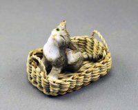 (image for) Dollhouse Miniature Basket