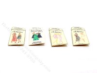 (image for) Miniature Sewing Pattern for Dollhouses (1/pkg)