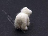 (image for) Miniature Mohair Polar Bear Cub by Erna Meyer