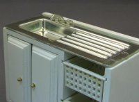 (image for) Kitchen or Laundry Sink with Baskets