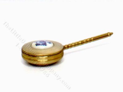 (image for) Miniature Bed Warmer for Dollhouses