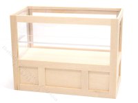 (image for) Miniature Unfinished Display Case for Dollhouses