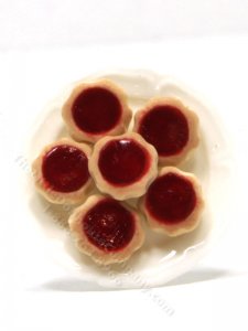 (image for) Miniature Jam Tarts on Plate by Charlotte Willmott