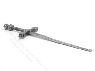 (image for) Miniature Medieval Sword for Dollhouses