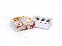 (image for) Miniature Christmas Box of Chocolate Strawberries for Dollhouses