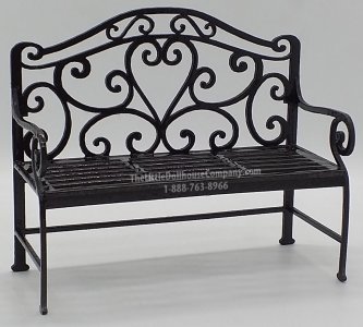 (image for) Miniature Filigree Iron Bench Kit