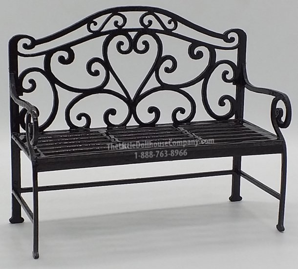 (image for) Miniature Filigree Iron Bench Kit