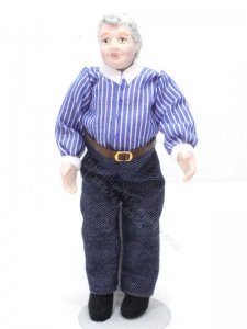 (image for) Man with Striped Shirt by Patsy Thomas