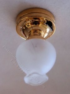 (image for) Miniature Battery Operated 'Chelsea' Ceiling Light