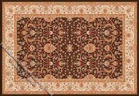 (image for) Dollhouse Scale Model Rectangular Traditional Rug