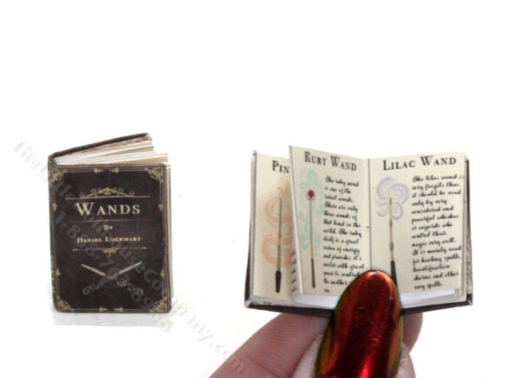(image for) Miniature Book: 'Wands'
